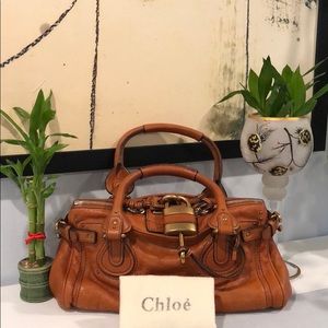 Authentic Chloe Paddington Leather Bag